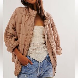 Free people Dolman quilted jacket
